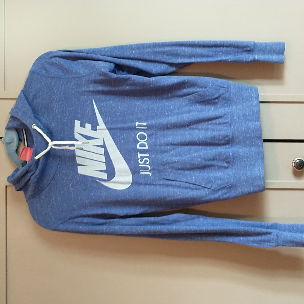 Blue Nike sweatshirt